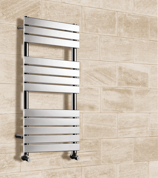 isumm™ Tapler Chrome Vertical Towel Radiator Rails