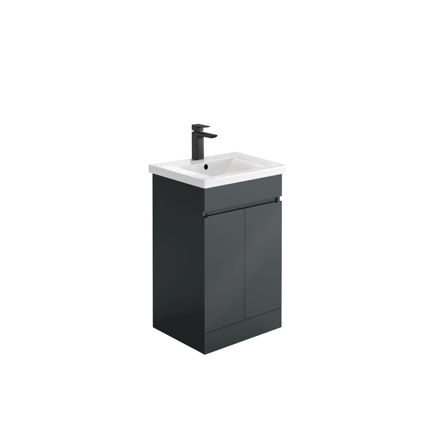 Dimpire 500 Bathroom Vanity Unit And Basin Set