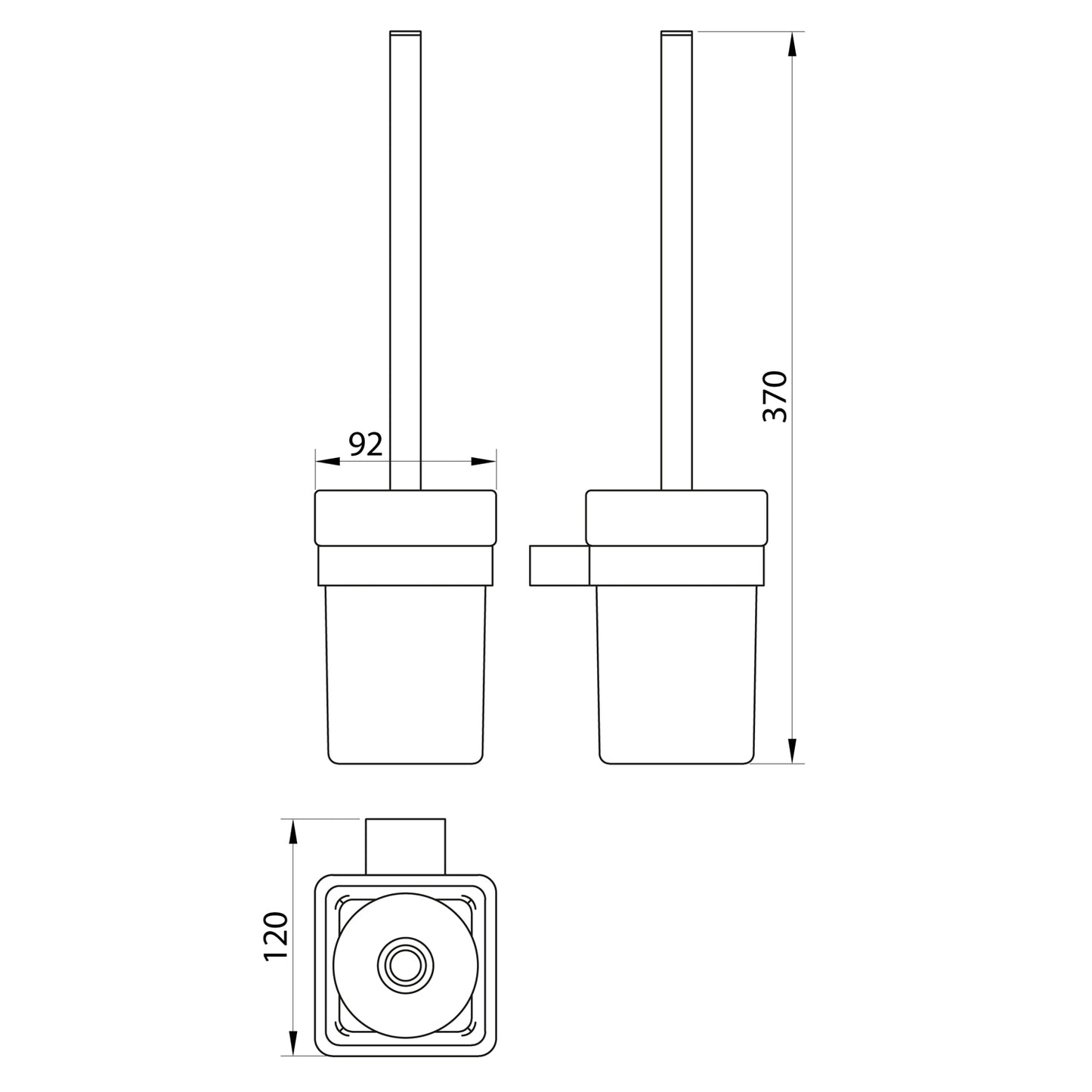 Arpha Toilet Brush Set