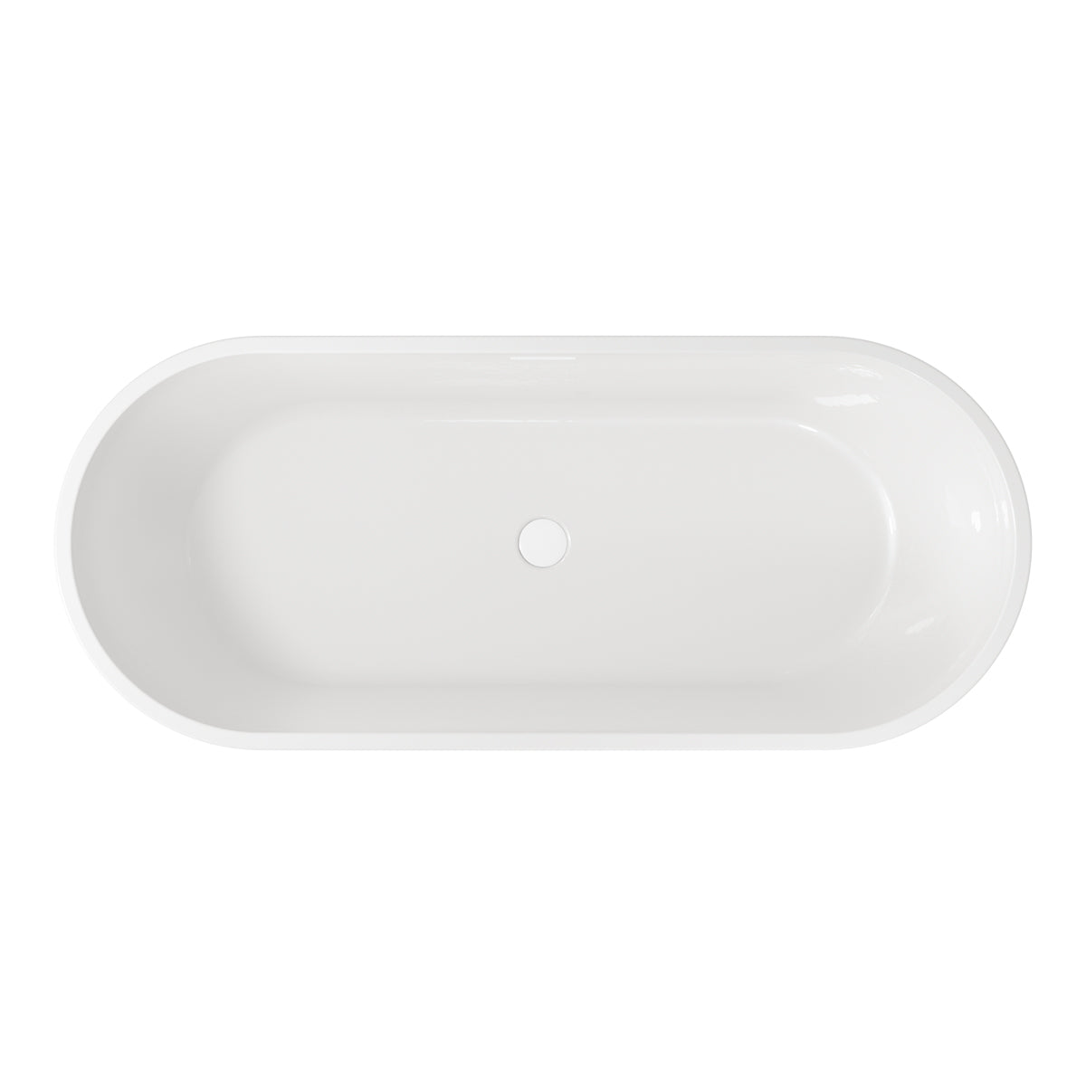 Form Freestanding Bath Gloss White 1650 x 700