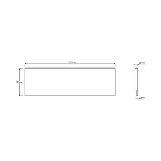 1700 & 1800mm Front Panels