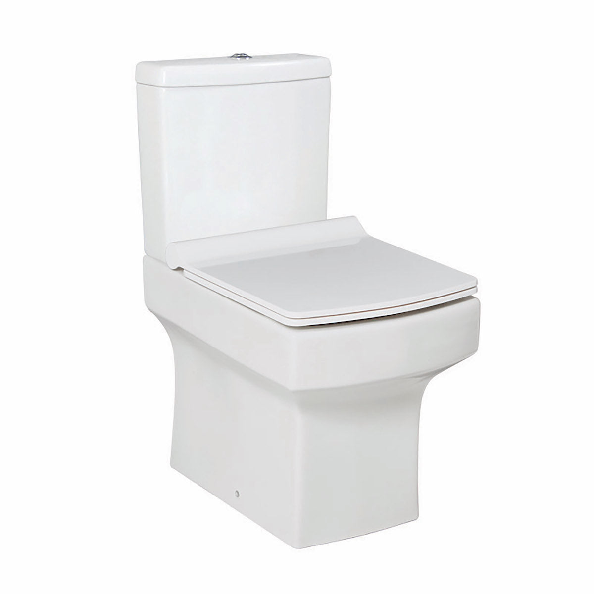 Denza Open Back Toilet Pan Including Cistern & Soft Close Slimline Seat