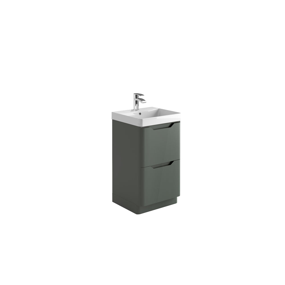 Mella 500 Floor Standing Cabinet And Basin