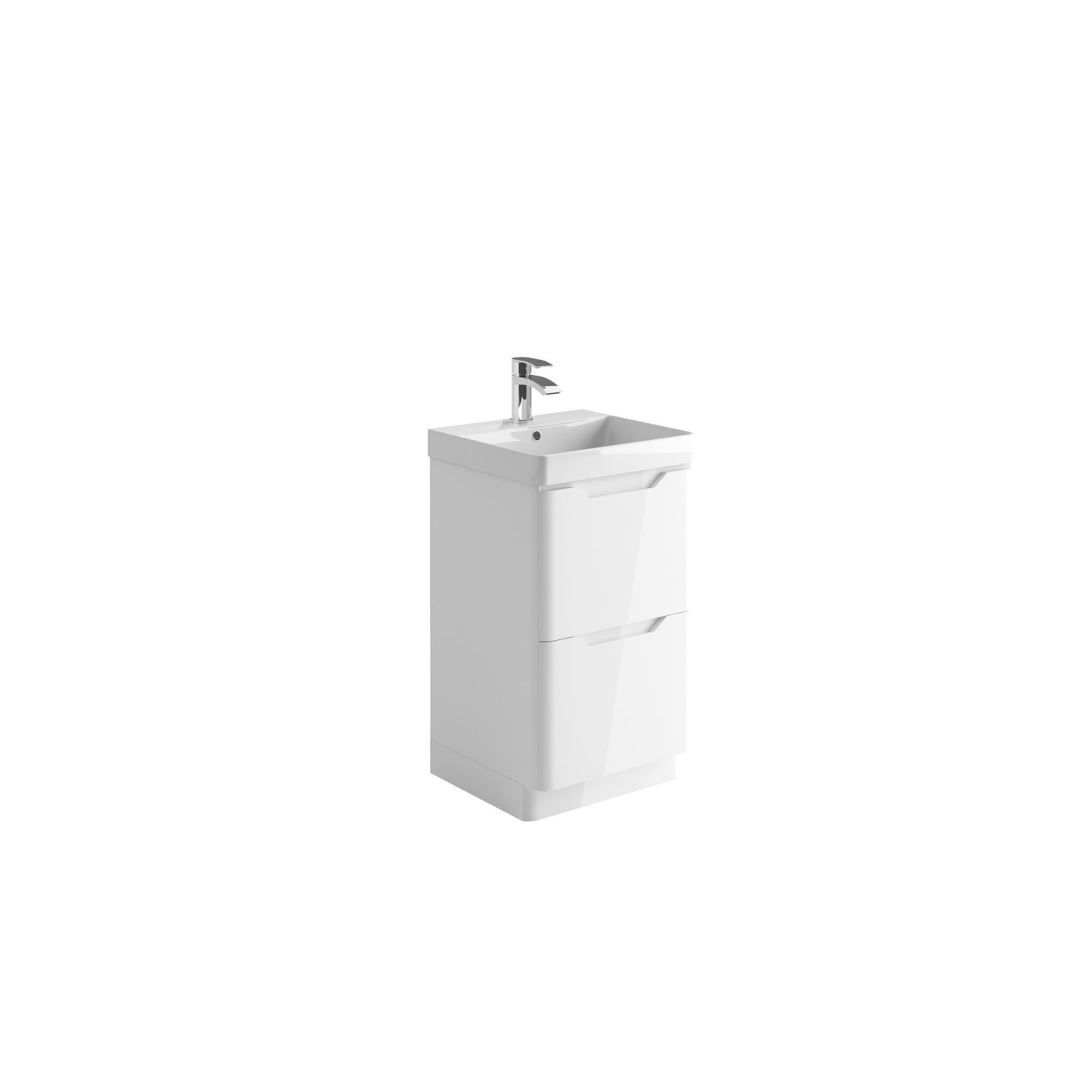 Mella 500 Floor Standing Cabinet And Basin