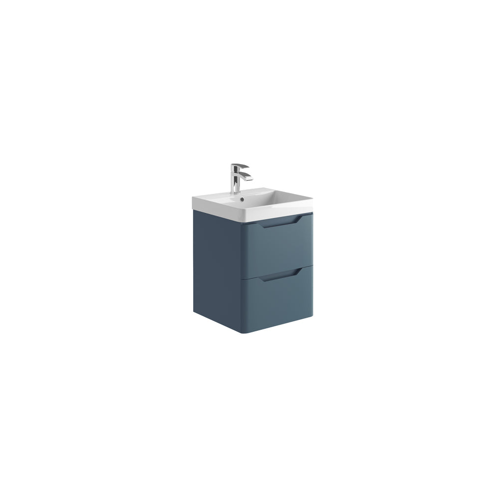 Mella 500 Wall Hund Basin And Cabinet