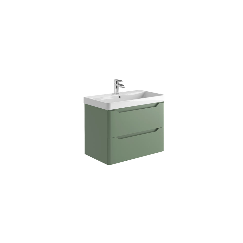 Mella 800 Wall Mounted Cabinet And Basin Unit