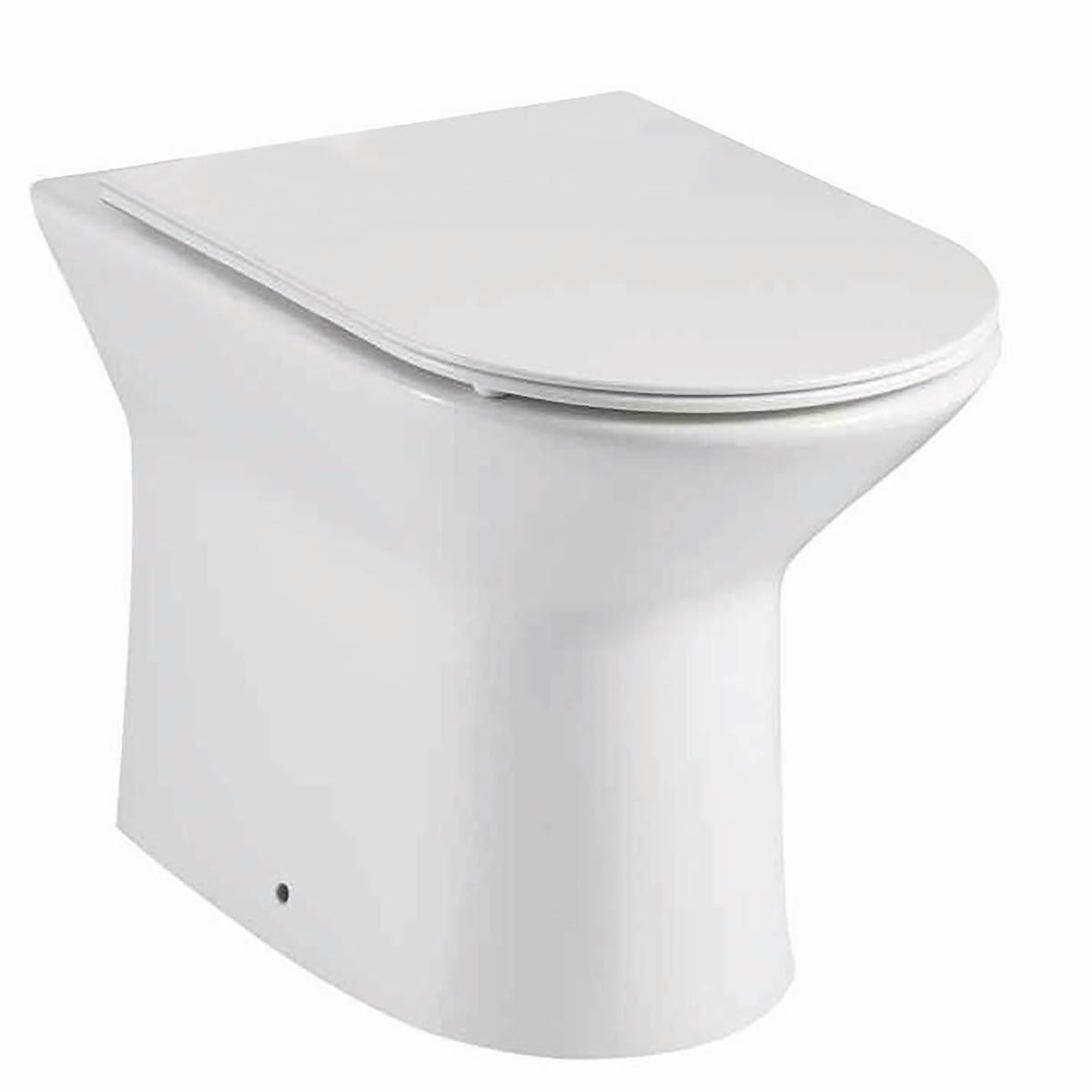 Messiton Rimless Back to Wall Pan & Soft Close Seat