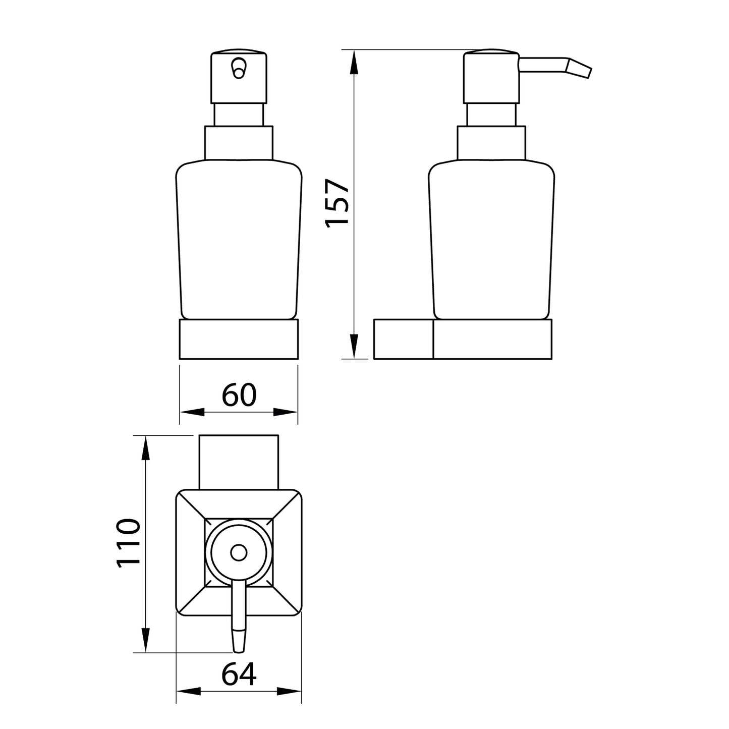 Monso Soap Dispenser