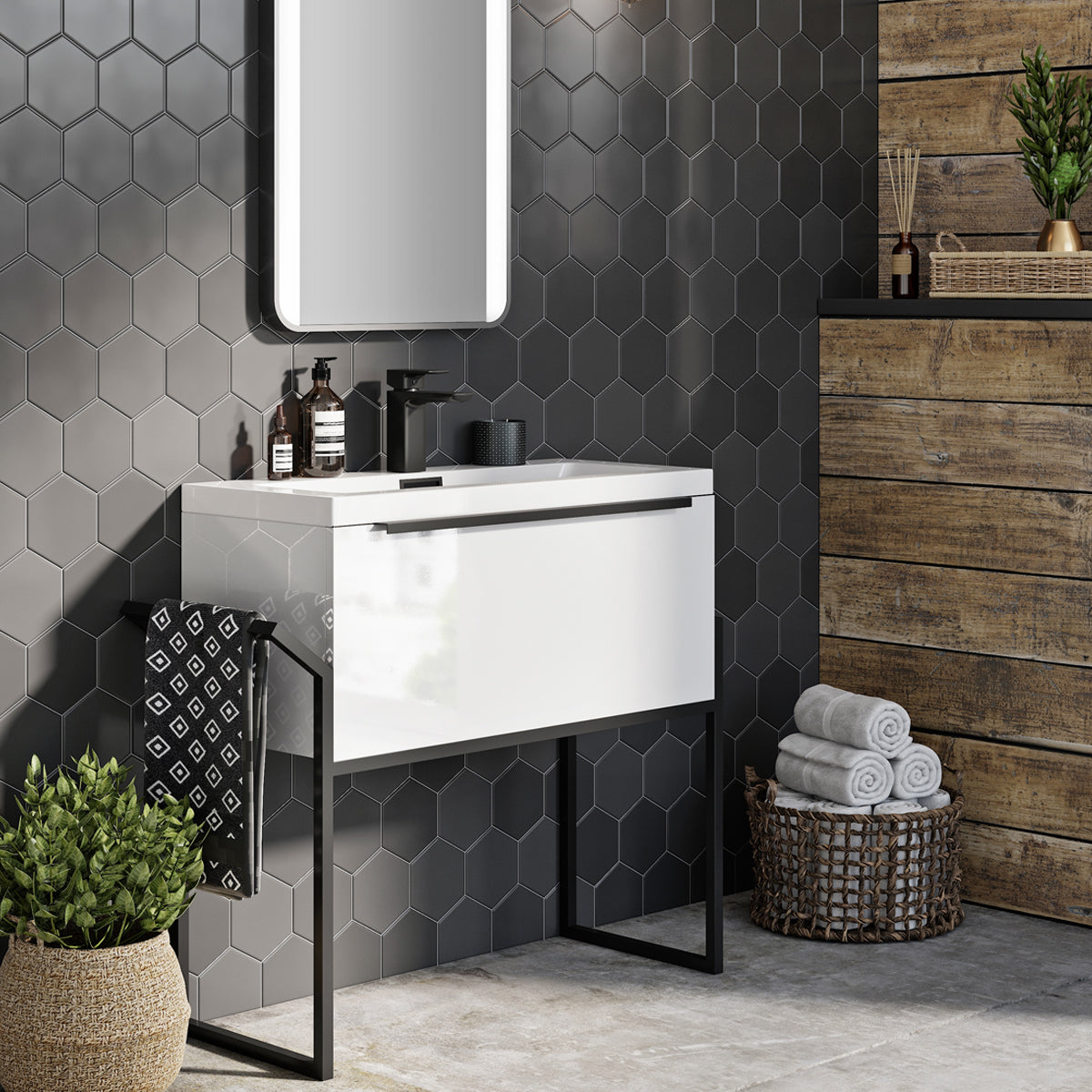Newro 600 Basin Cabinet