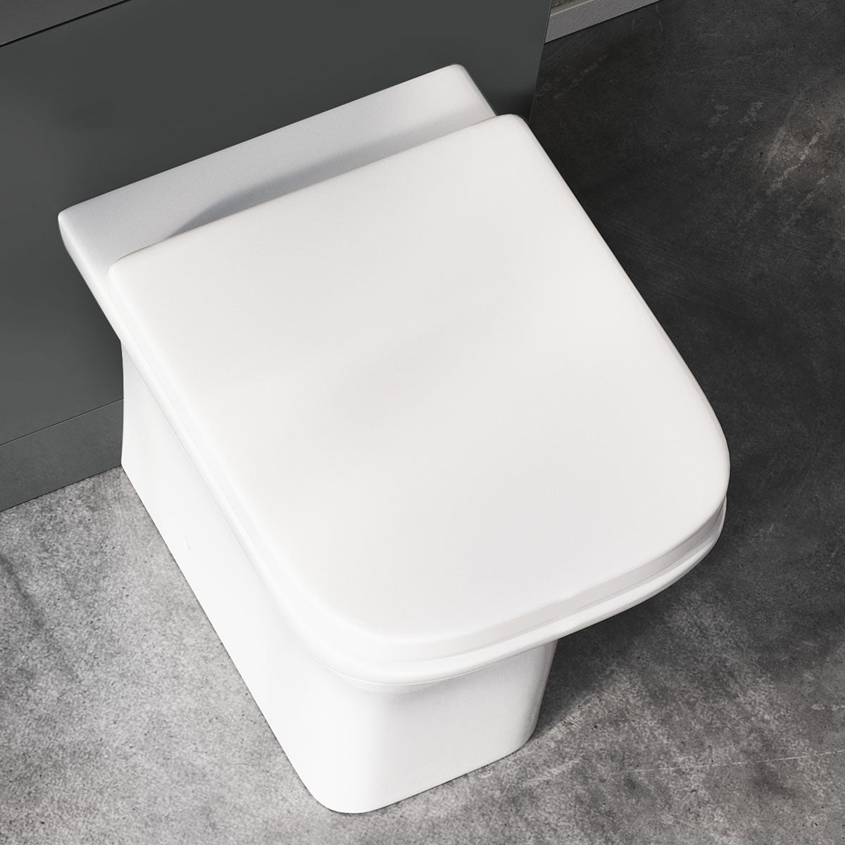 Bronto Back to Wall Toilet Pan & Seat