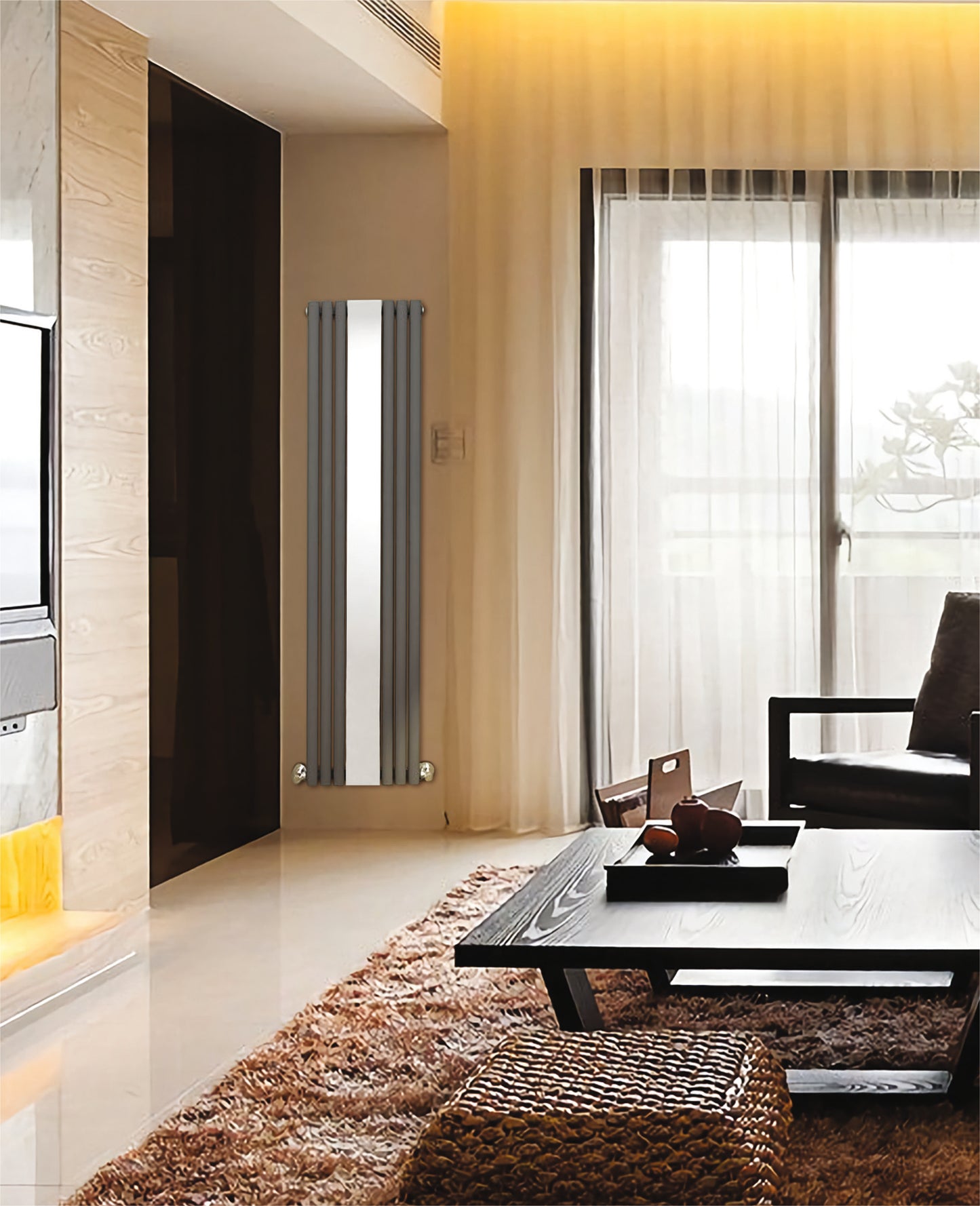isumm™ Oval Mirror Single Radiators