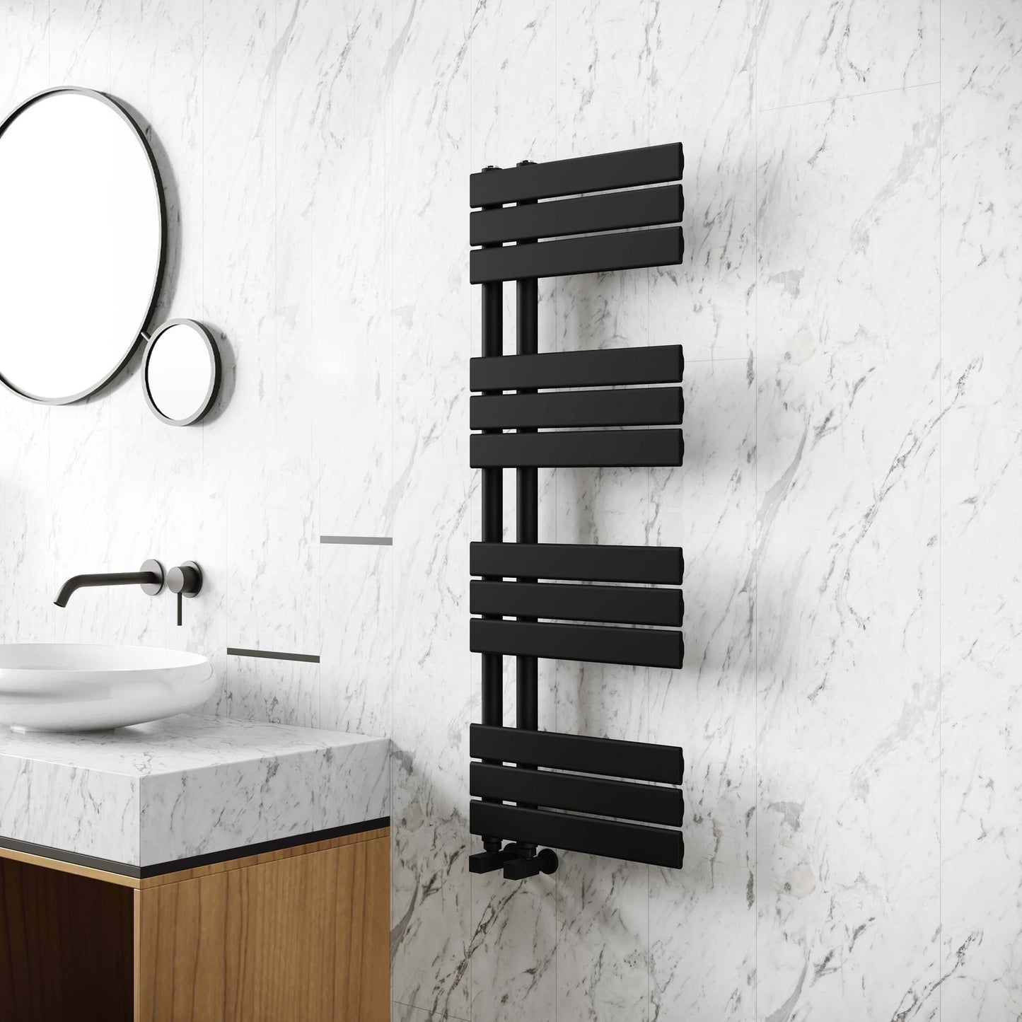 isumm™ Clip Vertical Towell Radiator Rails