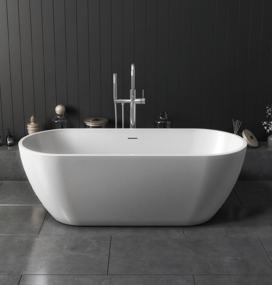Form Freestanding Bath Gloss White 1650 x 700