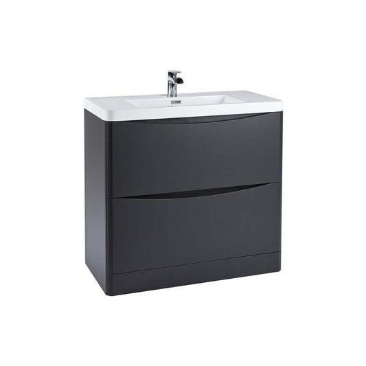 BELLA 900 Floor Cabinet Vanity Unit with Basin