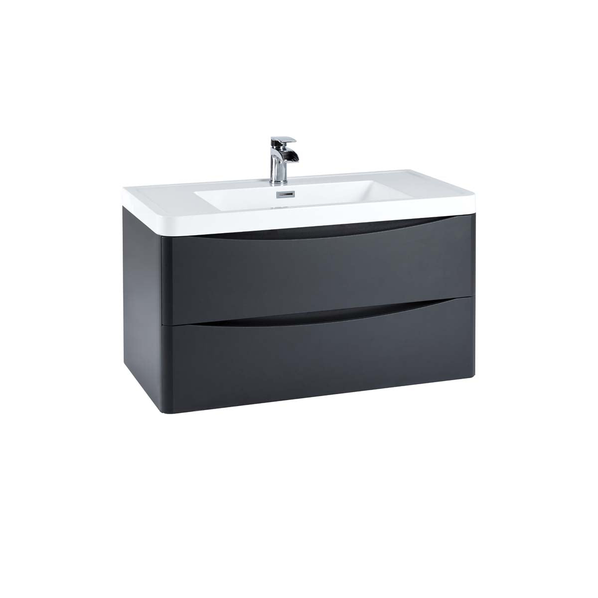 Dorro 900 Wall Hung Vanity Unit Cabinet with Basin