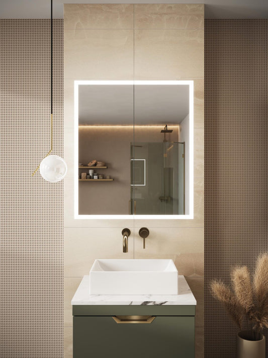 PROPSR Bluetooth LED Cabinet Double Door 600 x 700mm
