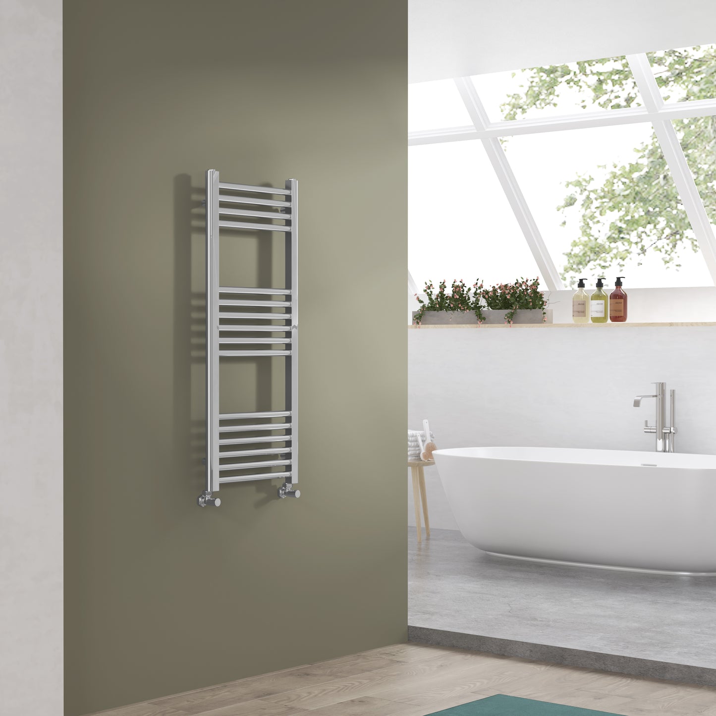 ISUMM™ SHAMRAGE STAPLER VERTICAL TOWEL RADIATOR RAILS