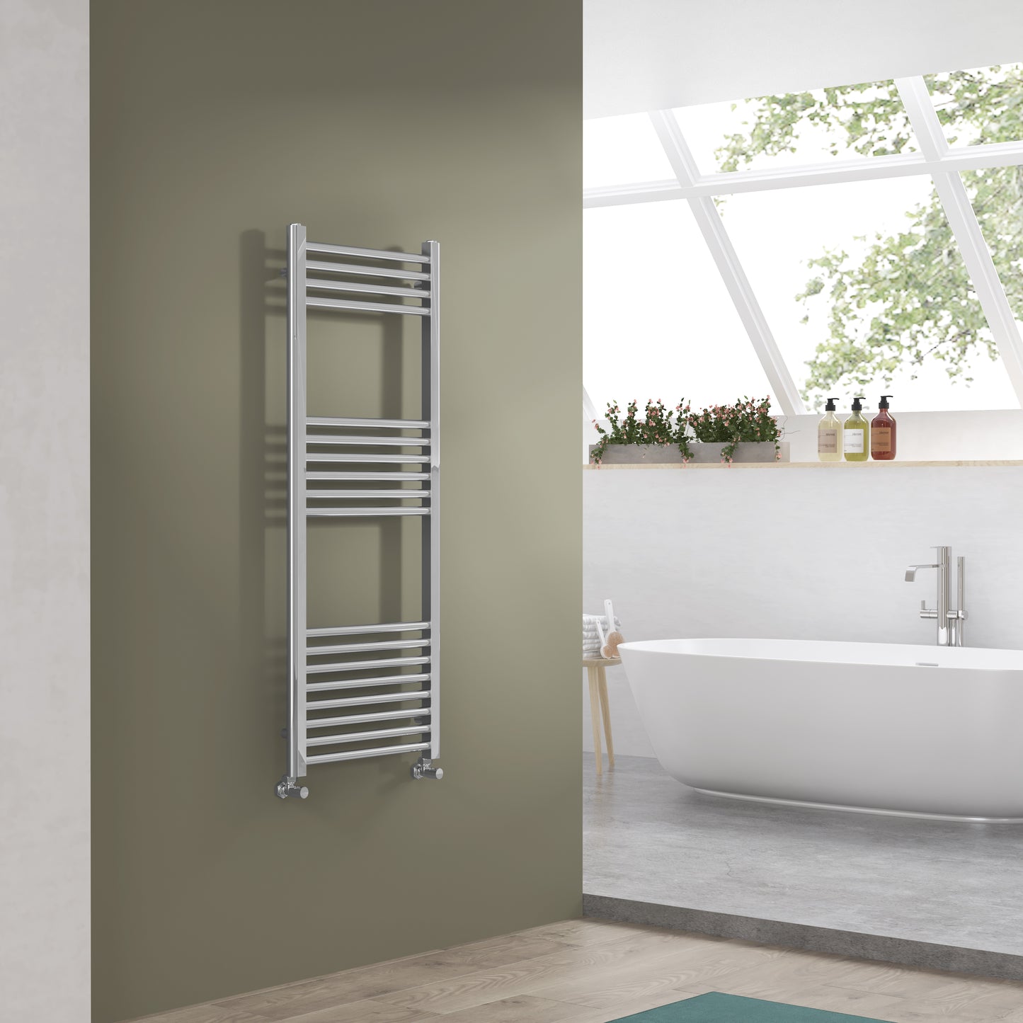 ISUMM™ SHAMRAGE STAPLER VERTICAL TOWEL RADIATOR RAILS