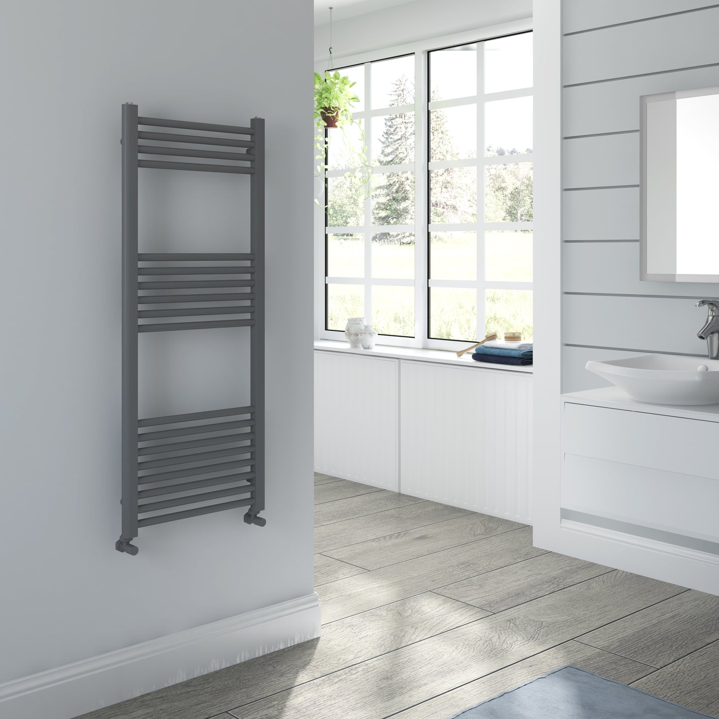 ISUMM™ SHAMRAGE STAPLER VERTICAL TOWEL RADIATOR RAILS