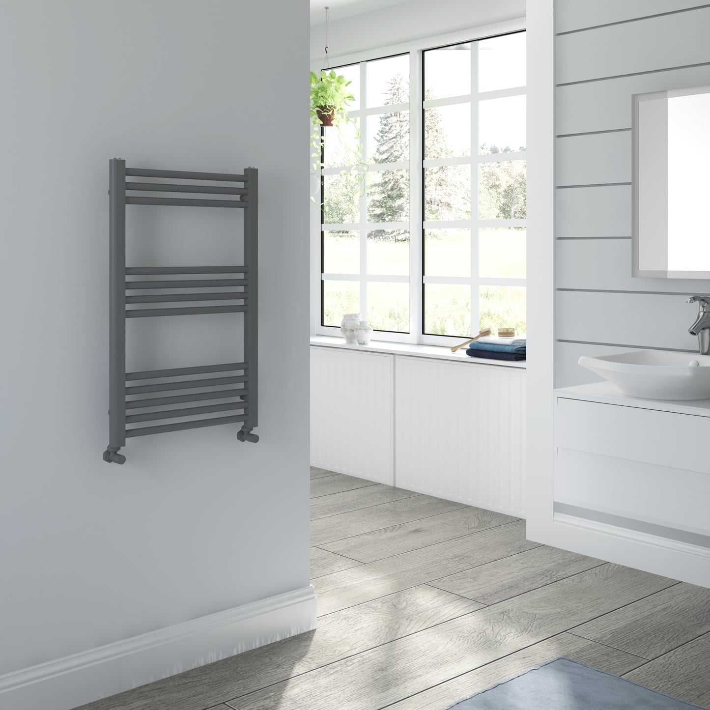 ISUMM™ SHAMRAGE STAPLER VERTICAL TOWEL RADIATOR RAILS