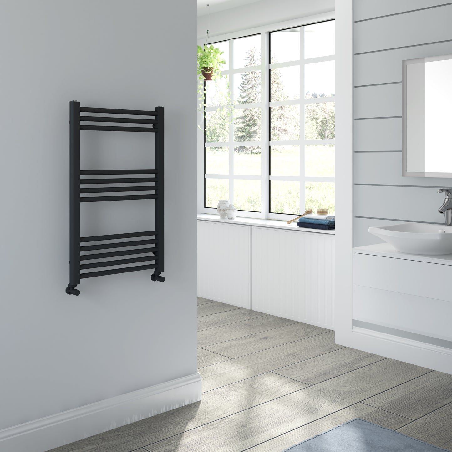 ISUMM™ SHAMRAGE STAPLER VERTICAL TOWEL RADIATOR RAILS