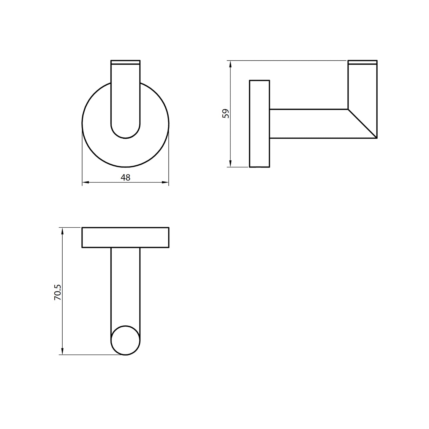 Melta Robe Hook