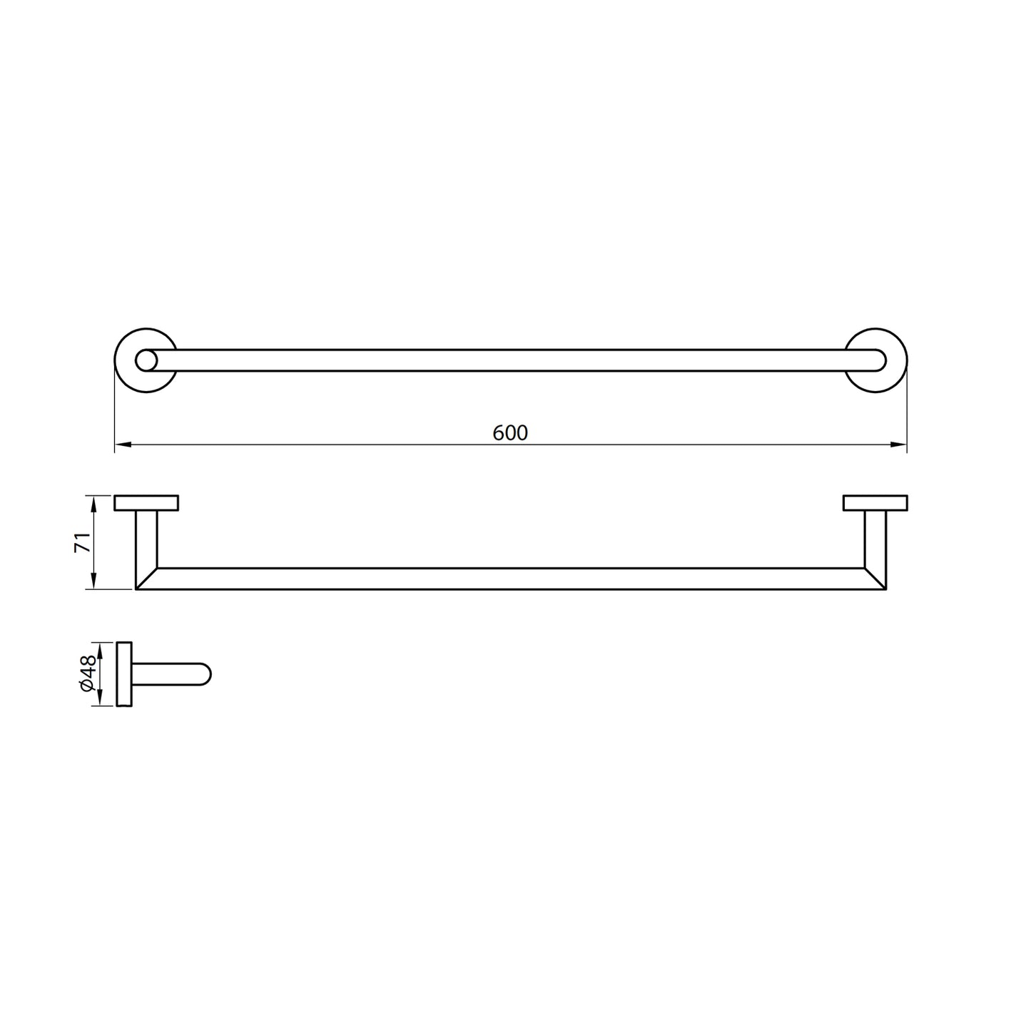 Melta Towel Bar