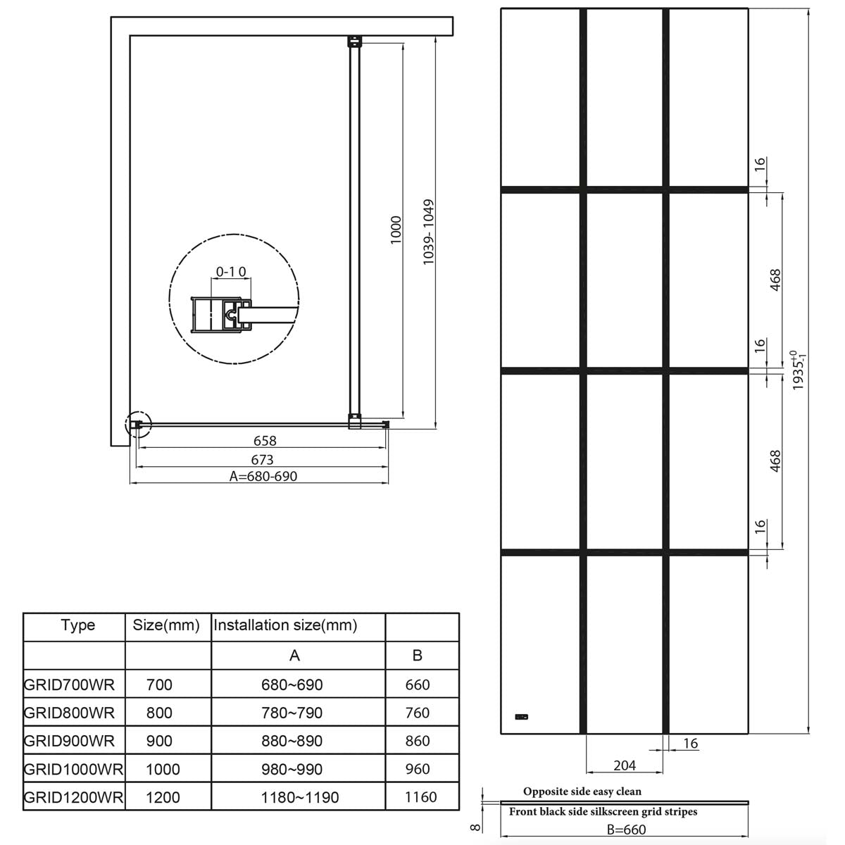 S8 GRID WETROOMS
