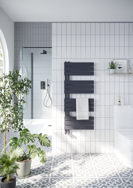 ISUMM™ TAMS TOWEL RADIATORS | Towel Rail Black