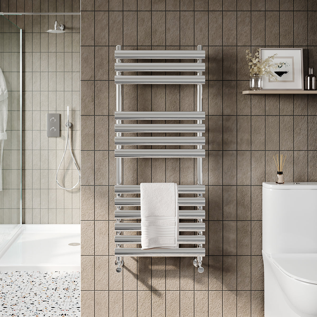 ISUMM™ ELEGZ TOWEL RADIATORS | White Towel Radiator