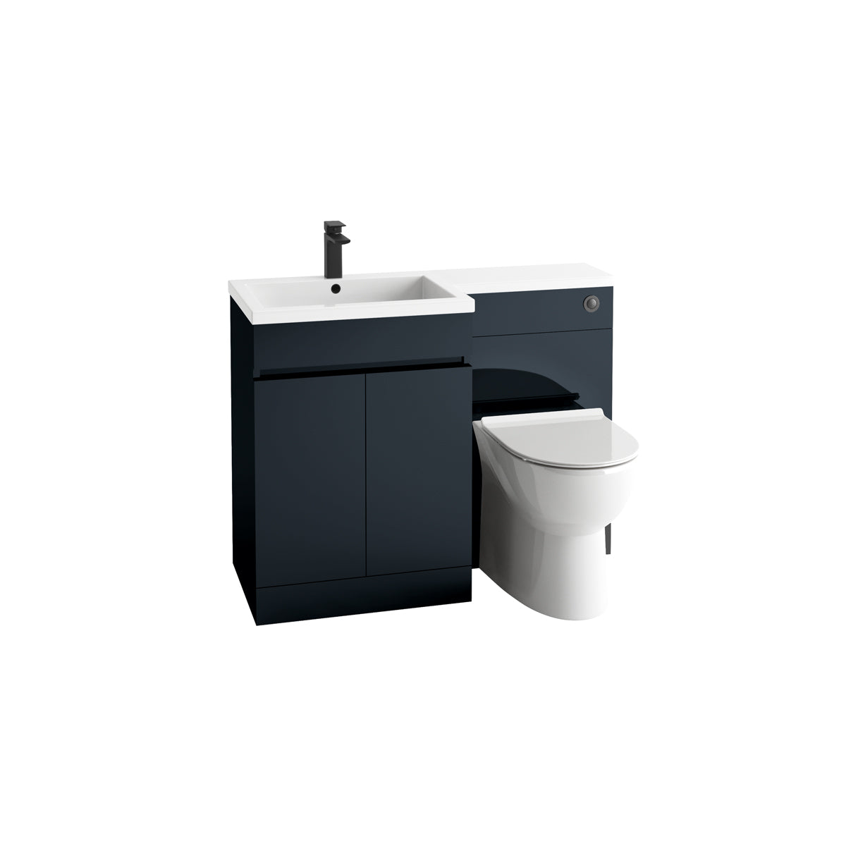 Dimpire 1100 Bathroom Vanity Unit Furniture Pack Left Hand