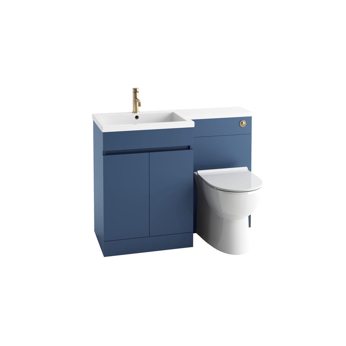 Dimpire 1100 Bathroom Vanity Unit Furniture Pack Left Hand