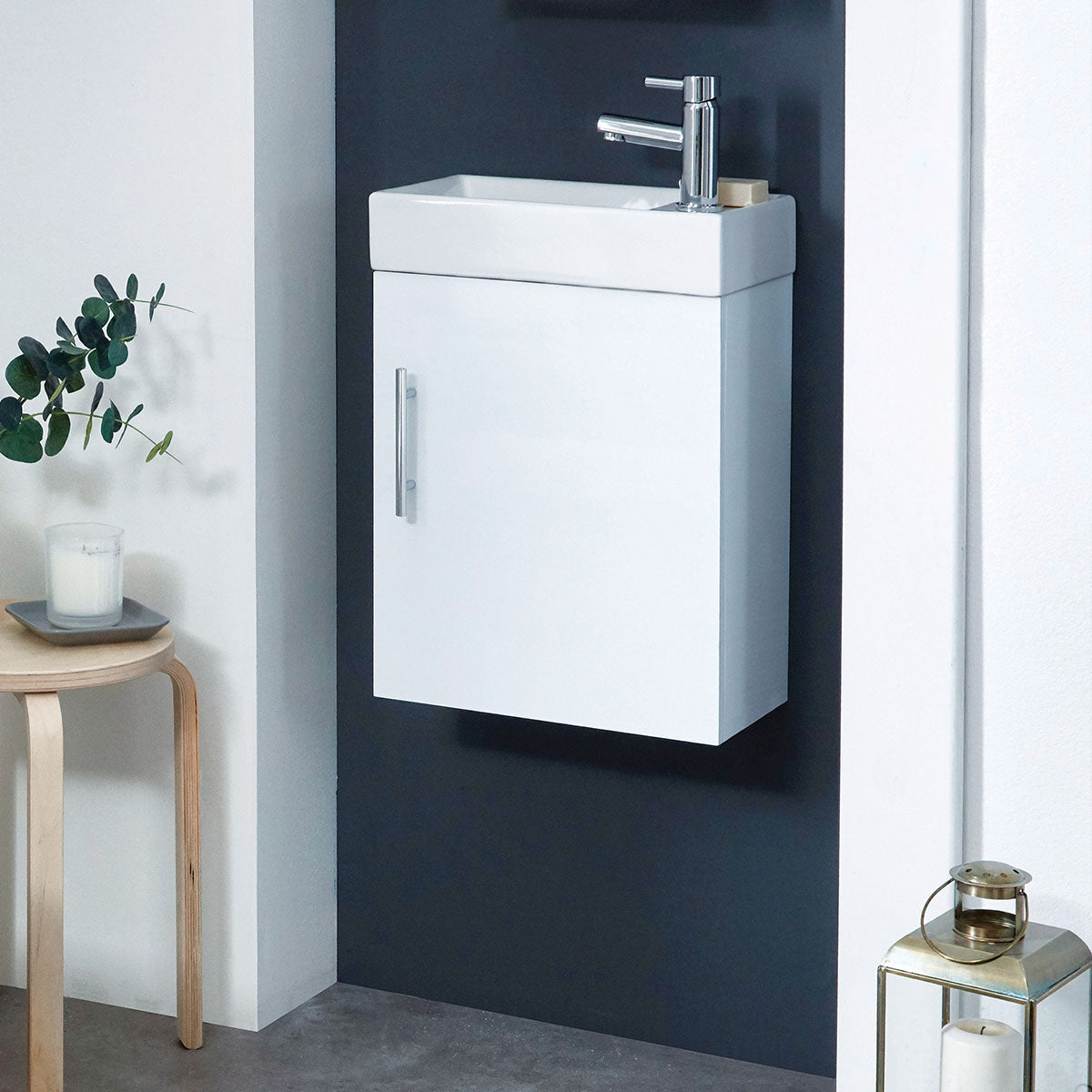 Lemsa Cloakroom Wall Cabinet