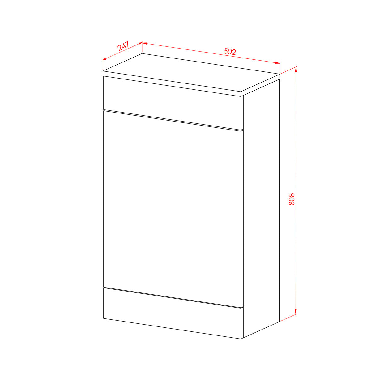 Dimpire 500 Toilet WC Unit