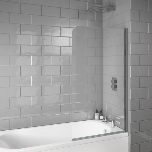 Radius Edge 6mm Thick Bath Screen