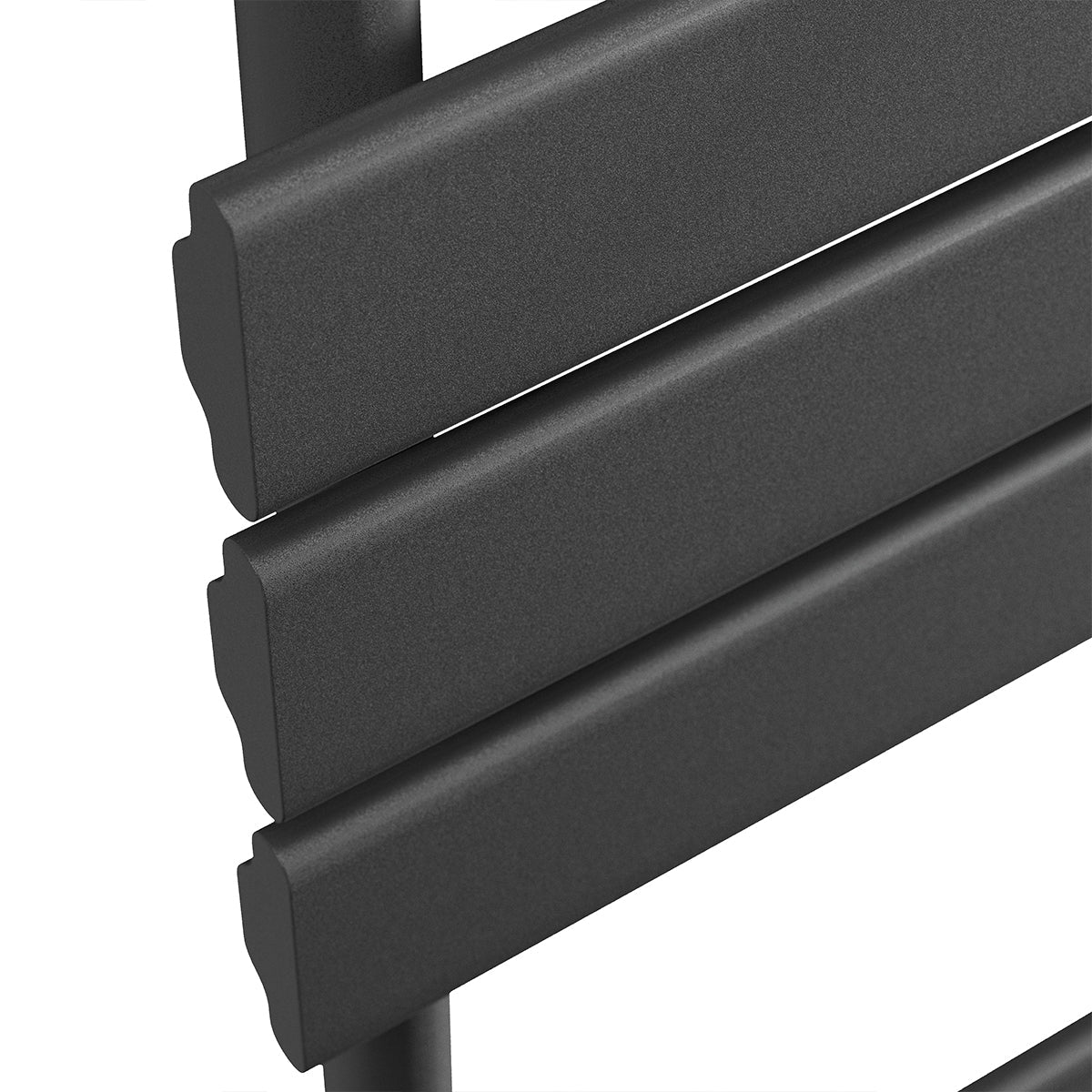 isumm™ Fife Towel Rail Radiator –  Black
