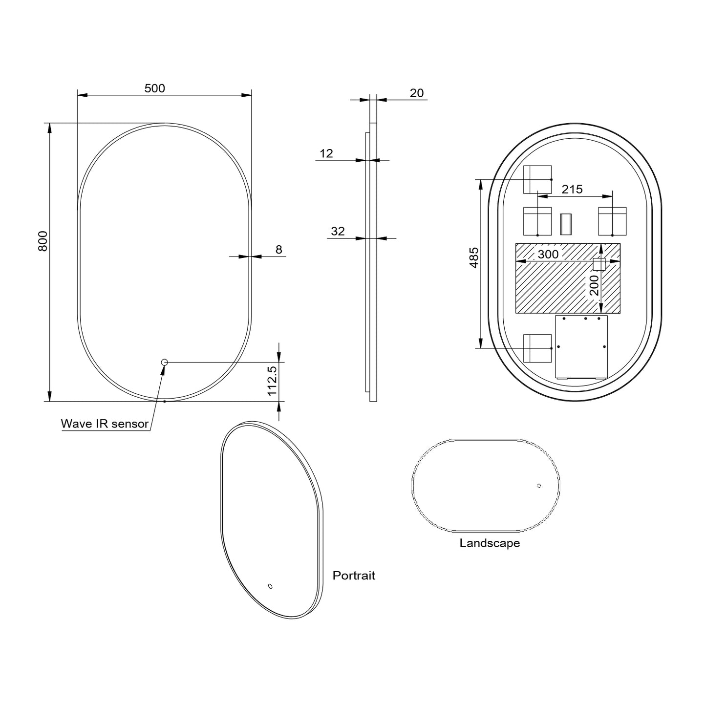 AUBREA LED MIRROR