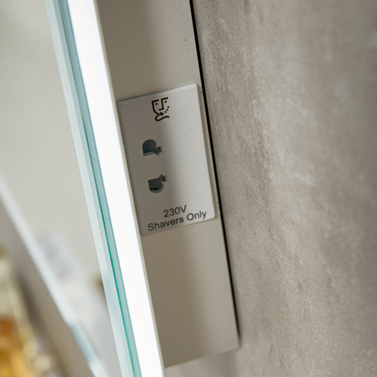 Gosca LED Mirror with Demister Pad and Shaver Socket