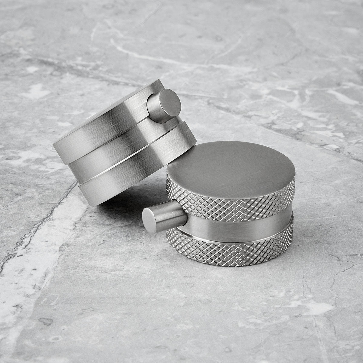 Chrome Round Handle, Handset & Mounting Bracket