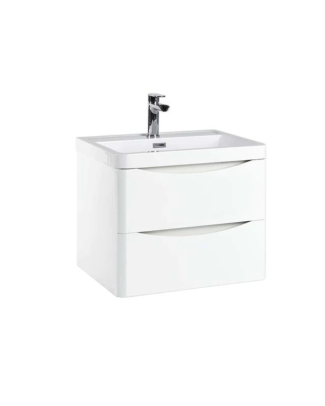 BELLA 600 Wall Cabinet Vanity Unit with Basin