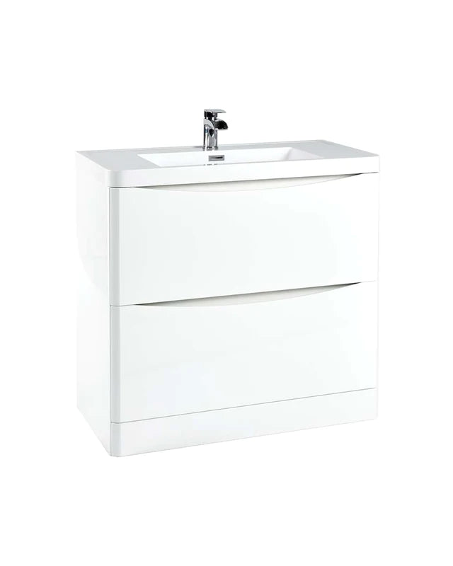BELLA 900 Floor Cabinet Vanity Unit with Basin