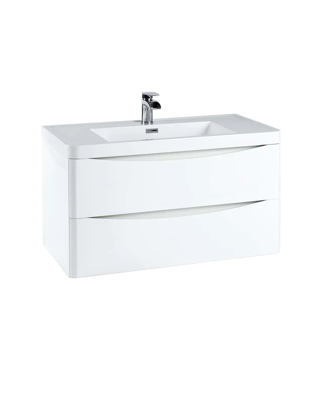 Dorro 900 Wall Hung Vanity Unit Cabinet with Basin