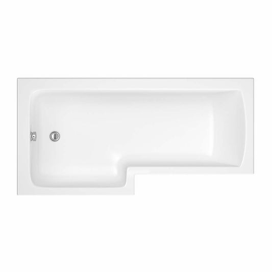 L Shape Shower Bath Left