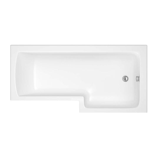 L Shape Shower Bath Right