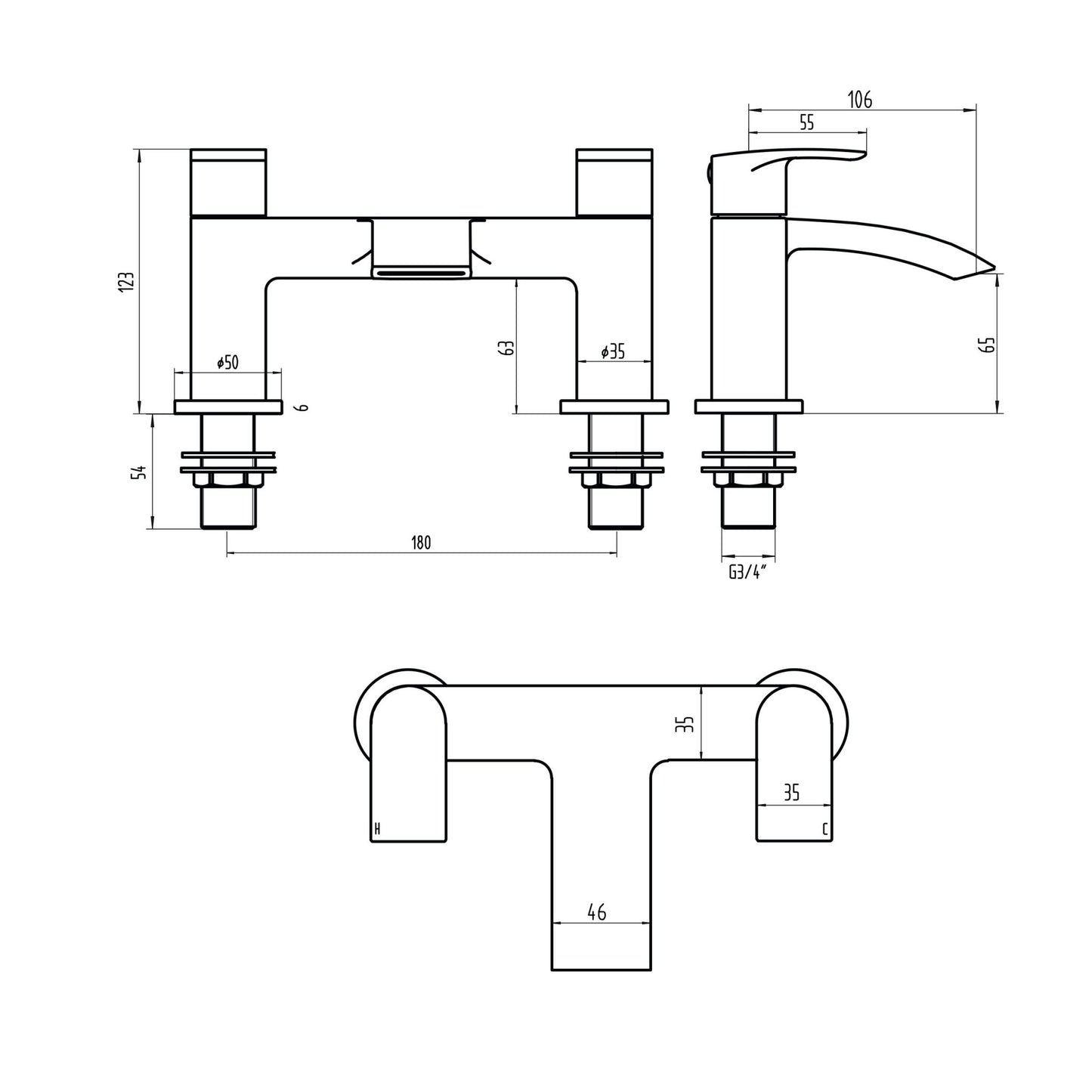 Bellknee Bath Filler