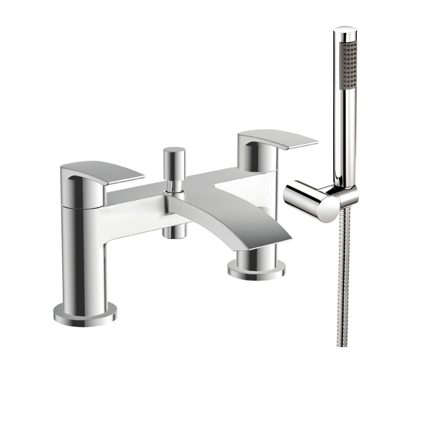 Bellknee Bath Shower Mixer Tap with shower kit and wall bracket