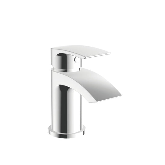 Bellknee Mini Mono Basin Mixer Tap with Push Click Waste