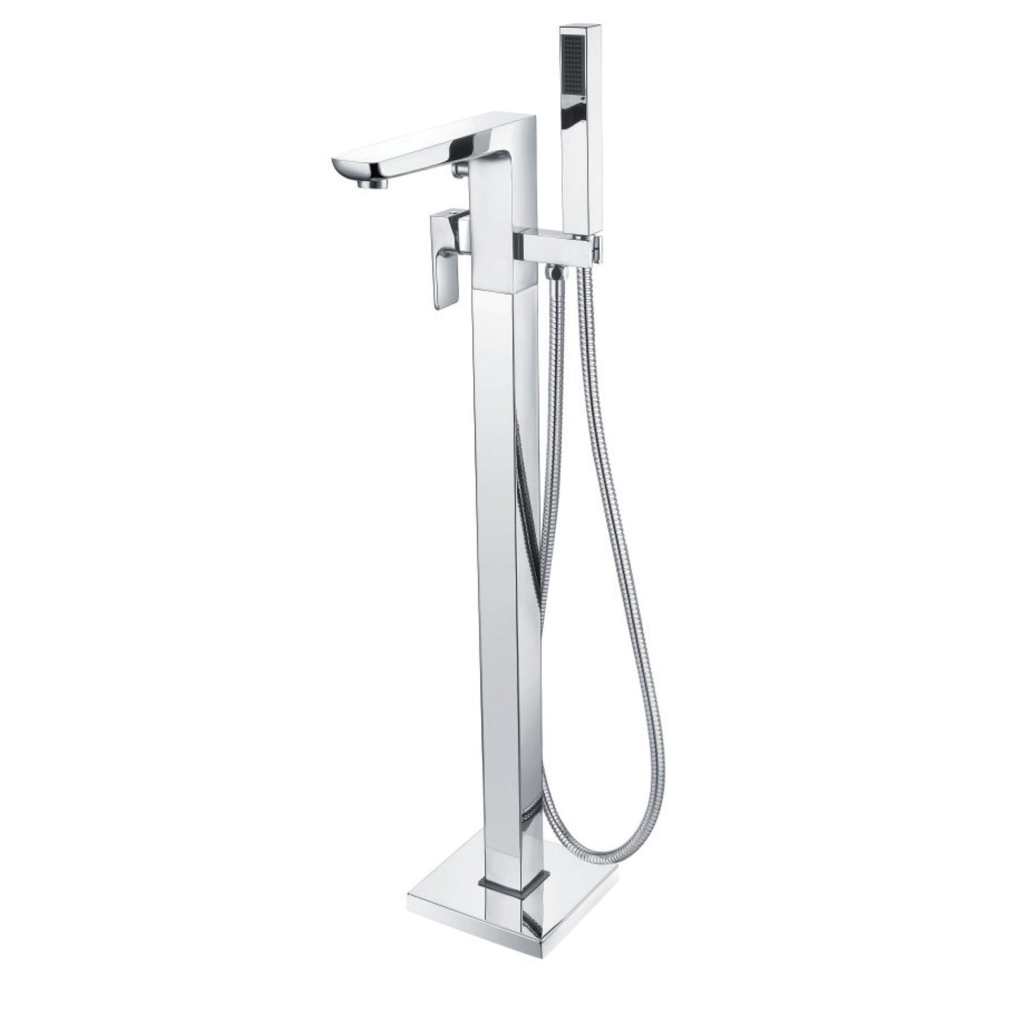 Newro Freestanding Bath Shower Mixer Chrome