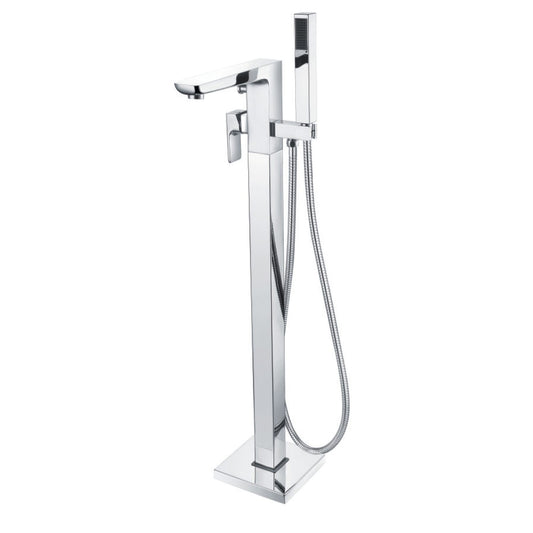 Newro Freestanding Bath Shower Mixer Chrome