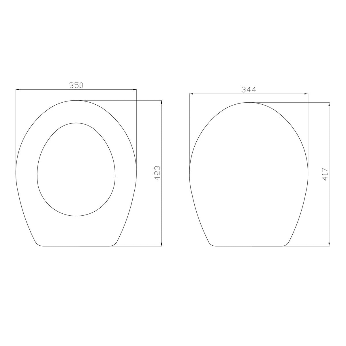 Traditional Back to Wall Pan